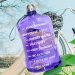 Motivational Gallon Water Bottle
